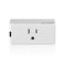 Leviton Plug Adapter, Smart, 3 ft., White D215P-1RW - alternate 1